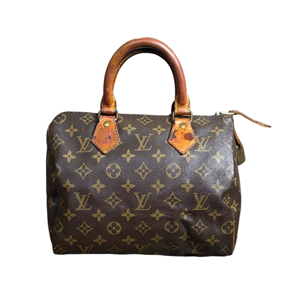 Louis Vuitton Speedy 25 Monogram Vintage Boston Bag French Company - Picture 1 of 16